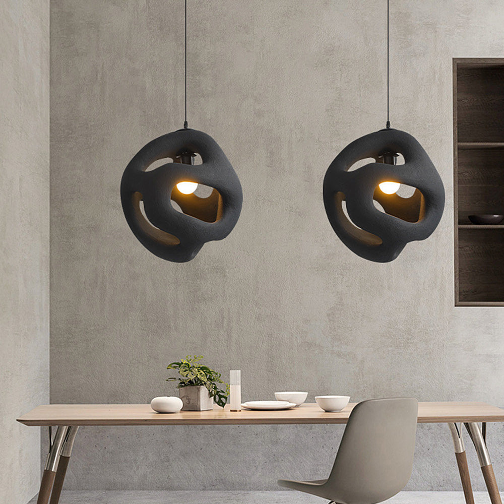 Unikalny design lampy wiszącej Wabi Sabi
