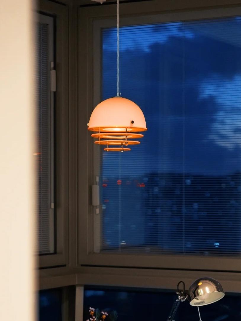 Moderne hanglamp Sunset met lamp in Bauhaus-stijl