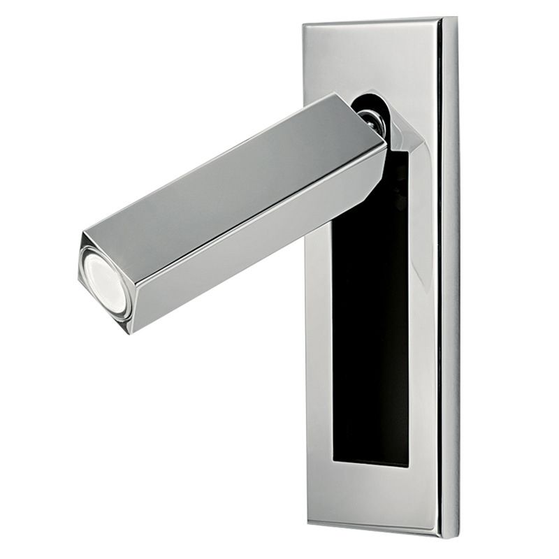 Wandlamp met LED voor montage bij het bed met verstelbare spotlicht