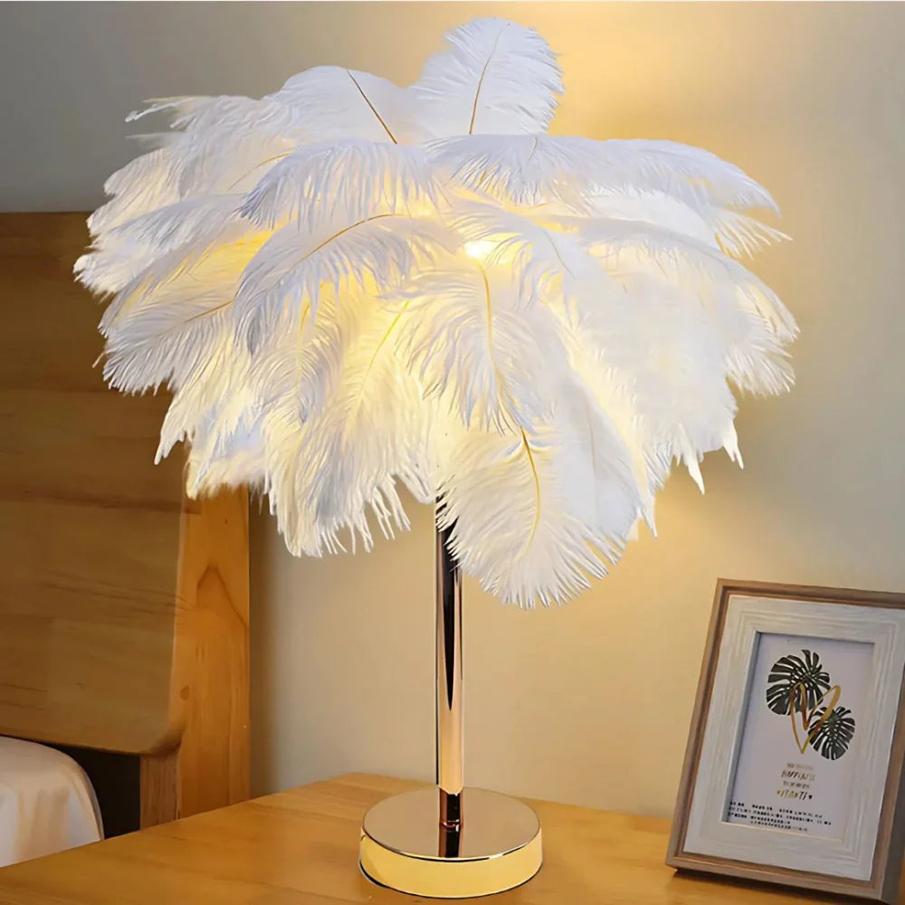 Lampe de table Feather Tree Design Rêveur