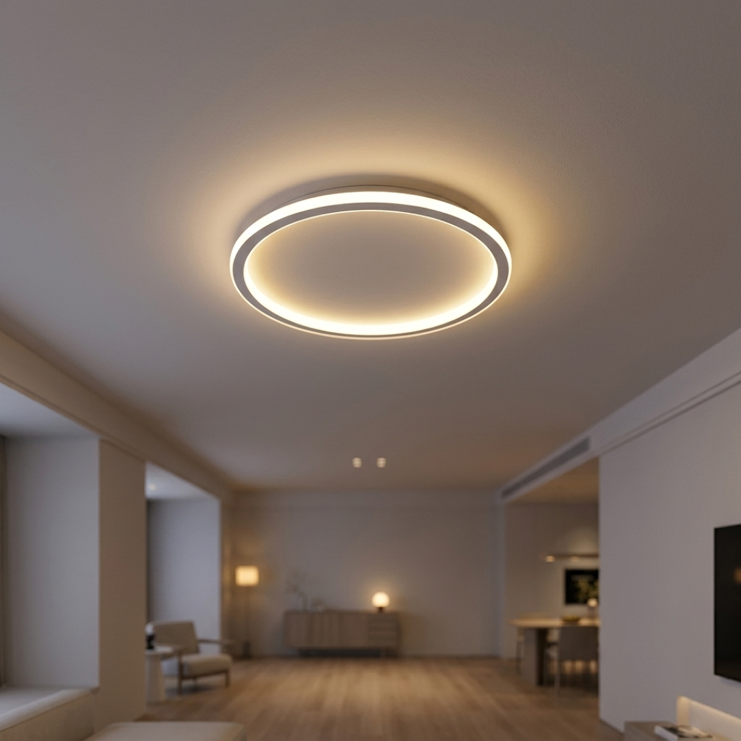 Nova – Designerska okrągła lampa sufitowa LED