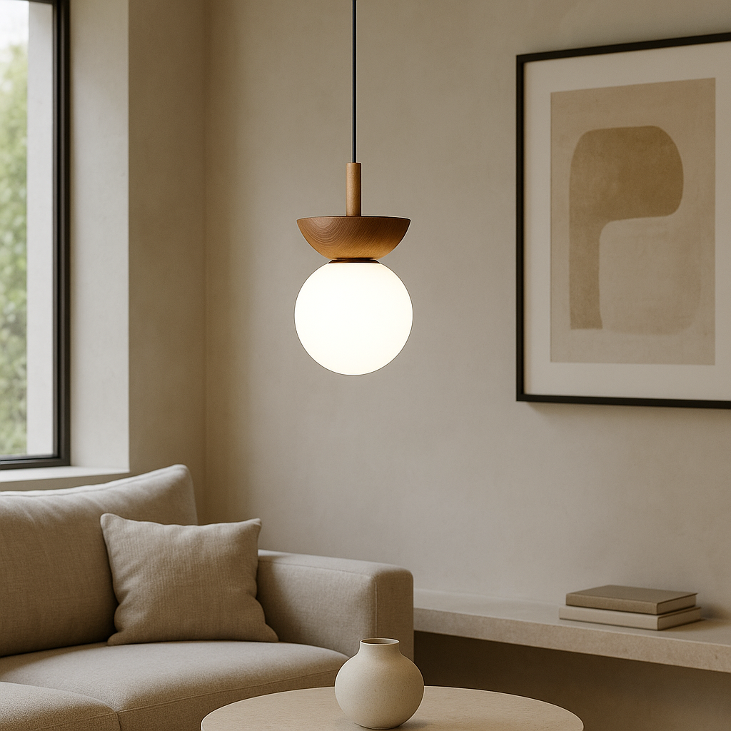 Lampa wisząca Soft Glow Japandi Sphere