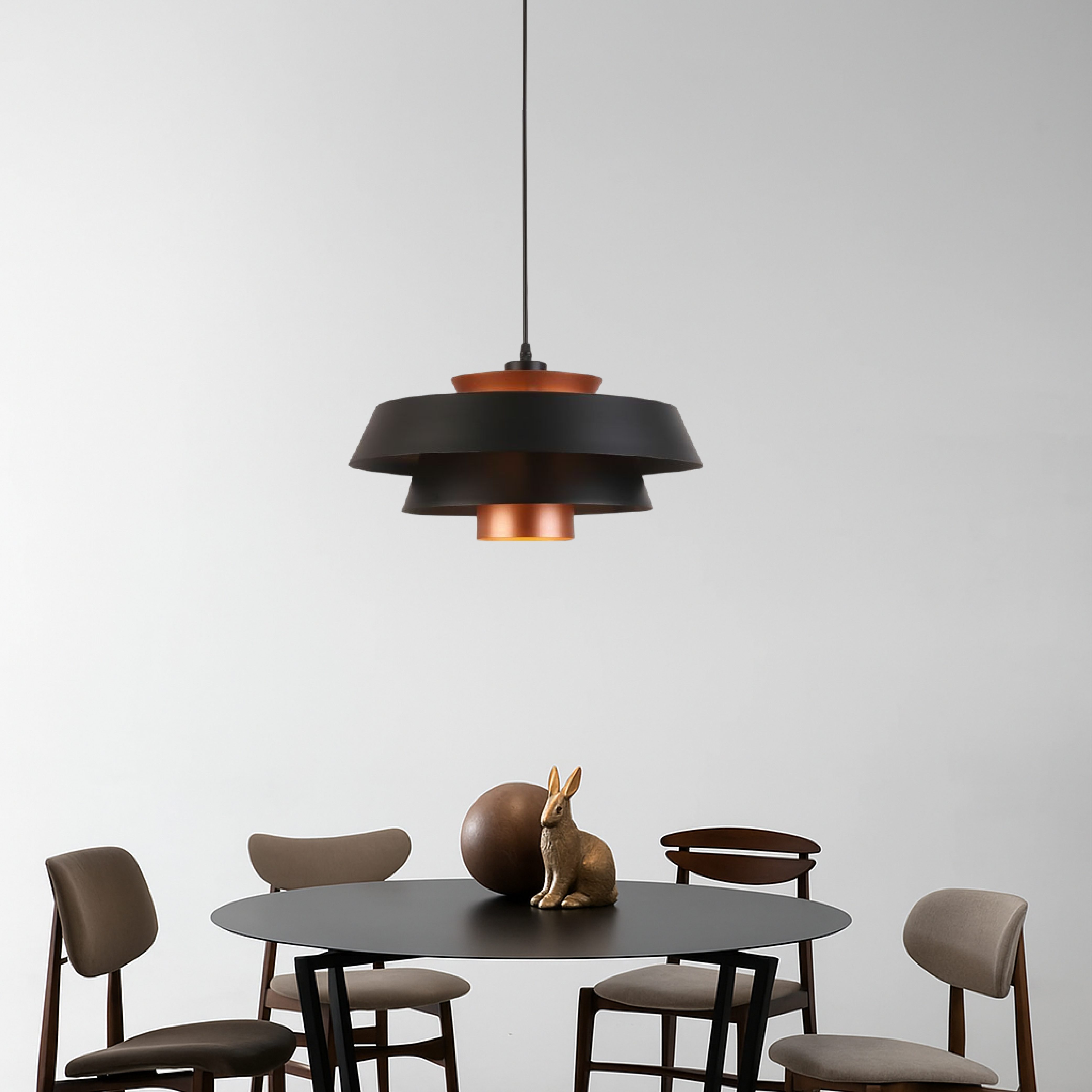 Lampa wisząca w stylu retro w stylu industrialnym
