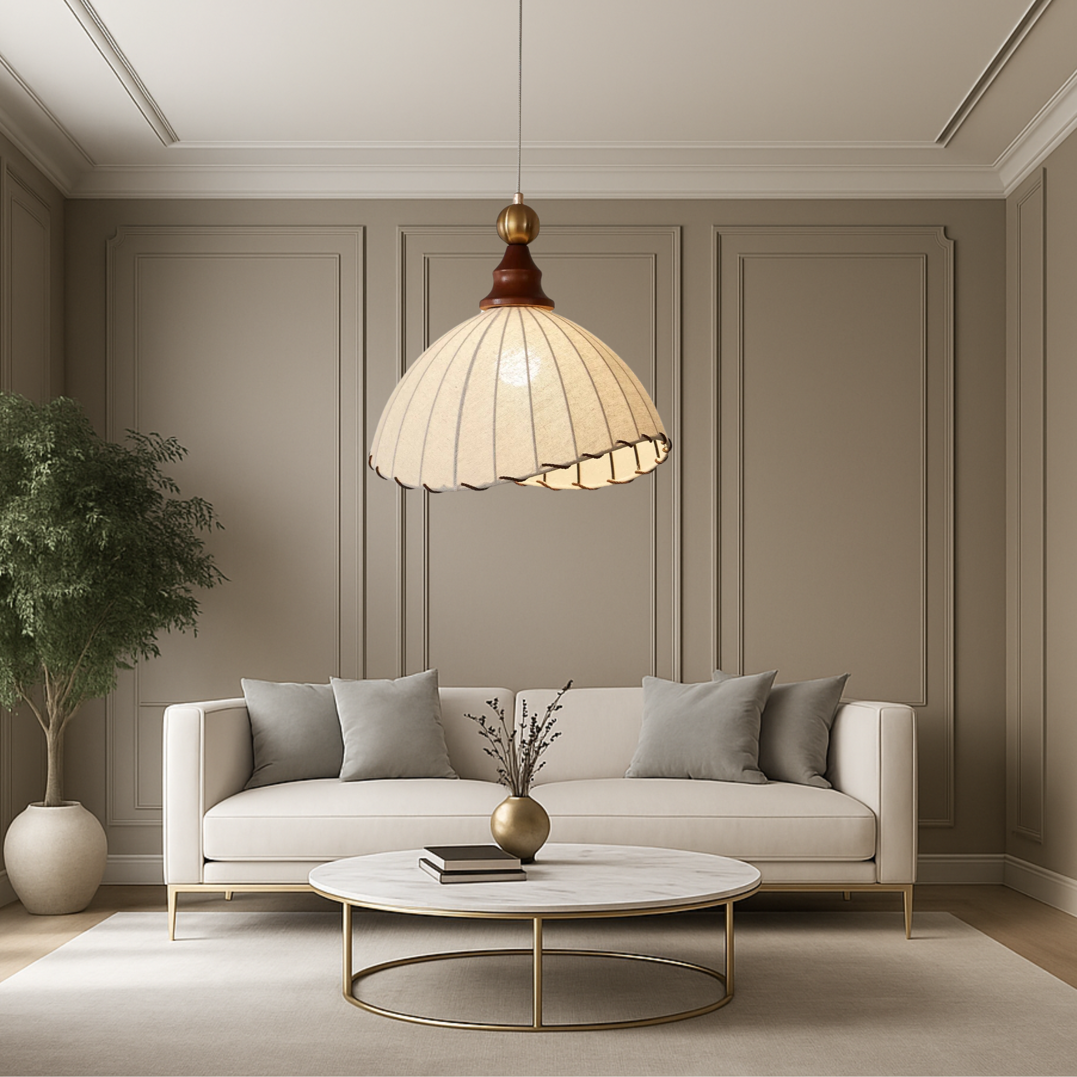 Skandynawska lampa wisząca