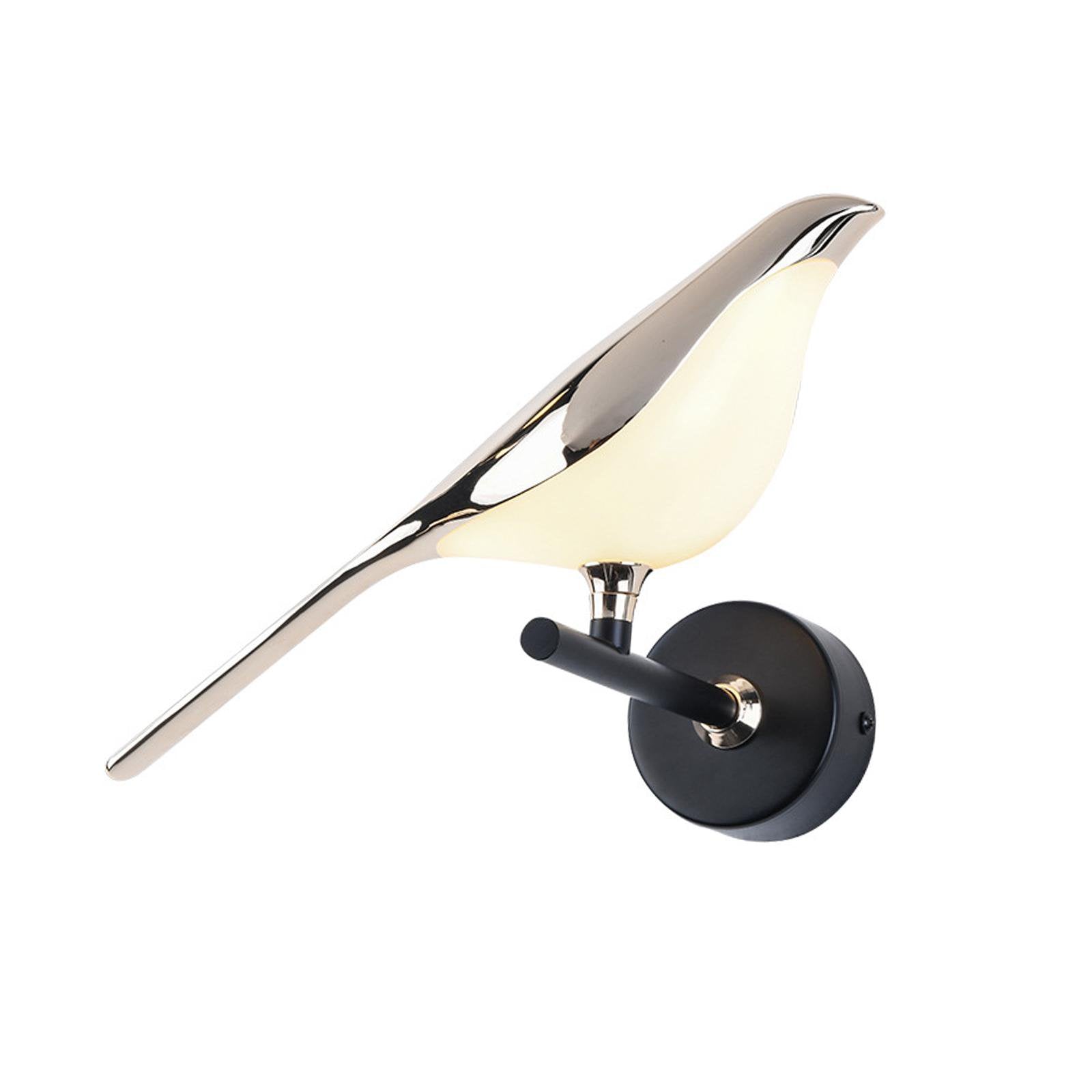 Lampe murale moderne oiseau