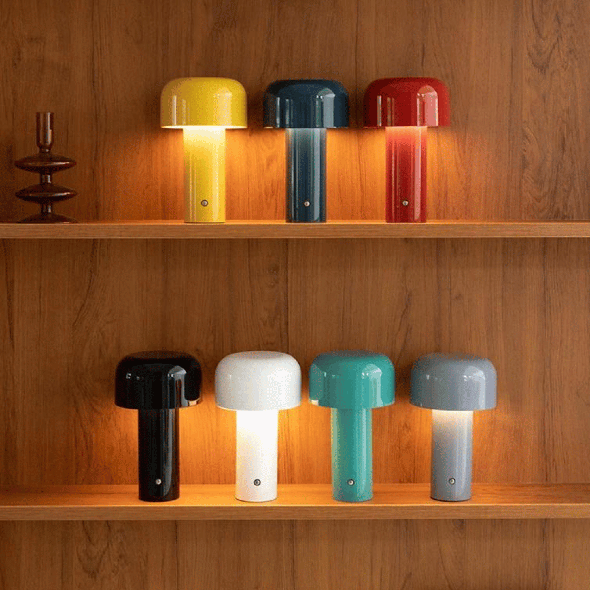 Lampe de table LED compacte avec commande tactile et accumulateur