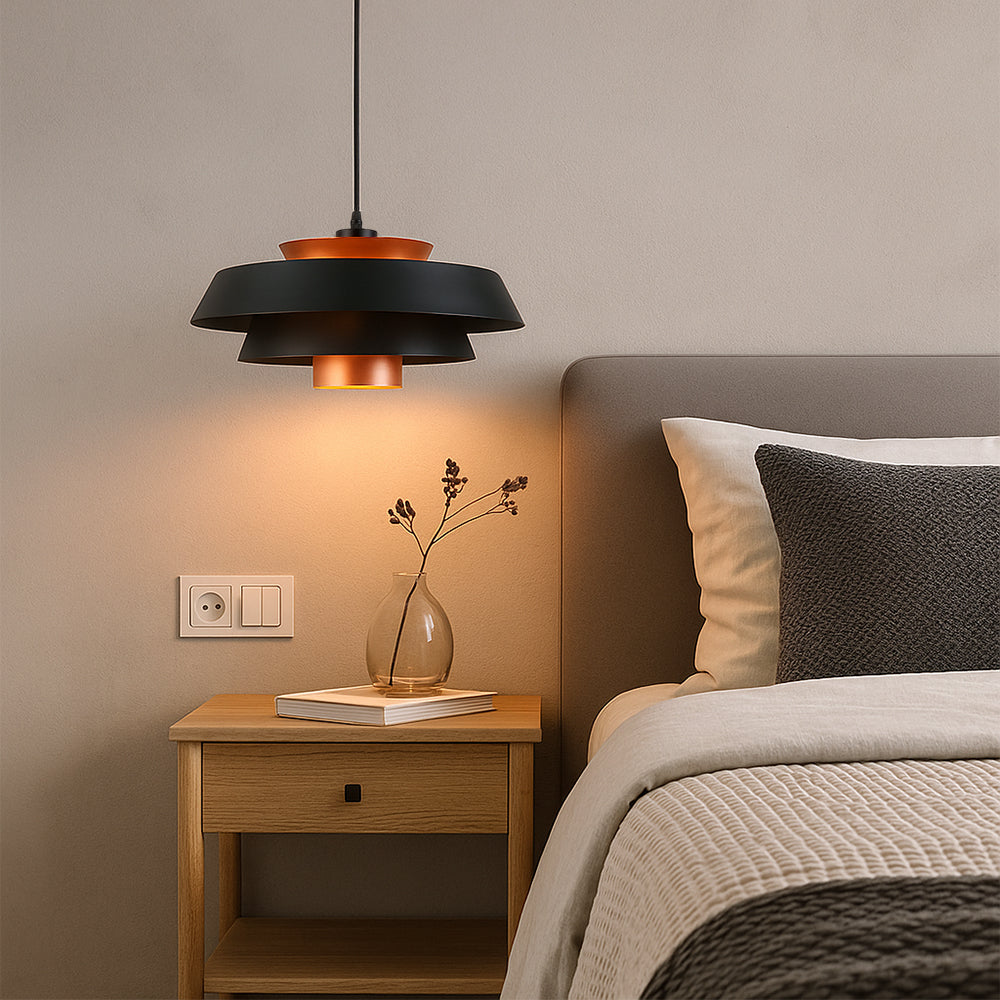 Lampa wisząca w stylu retro w stylu industrialnym