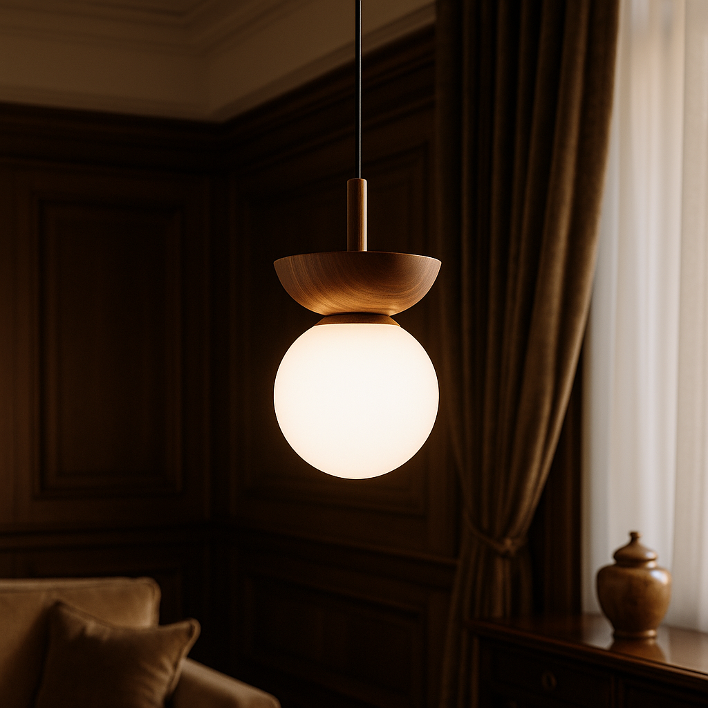 Lampa wisząca Soft Glow Japandi Sphere
