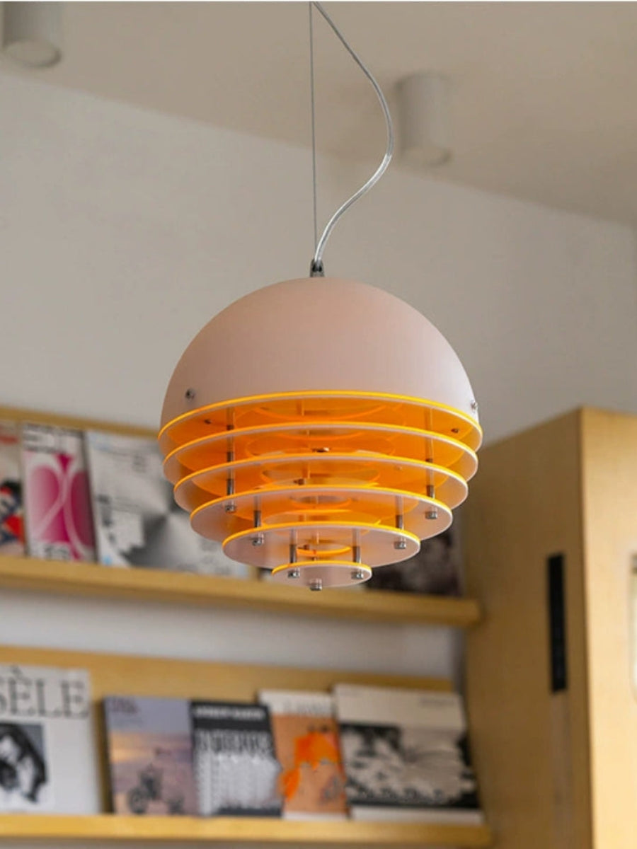 Moderne hanglamp Sunset met lamp in Bauhaus-stijl