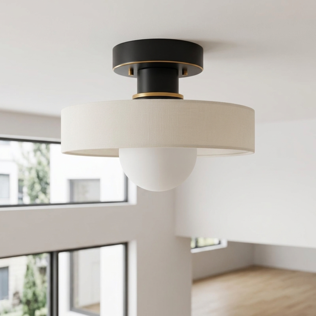 Élodie – Designerska lampa sufitowa Bauhaus