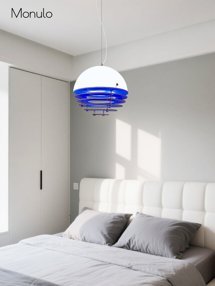 Moderne hanglamp Sunset met lamp in Bauhaus-stijl