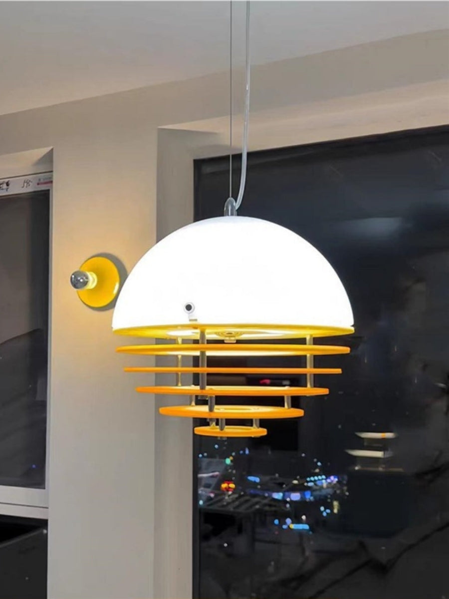 Moderne hanglamp Sunset met lamp in Bauhaus-stijl