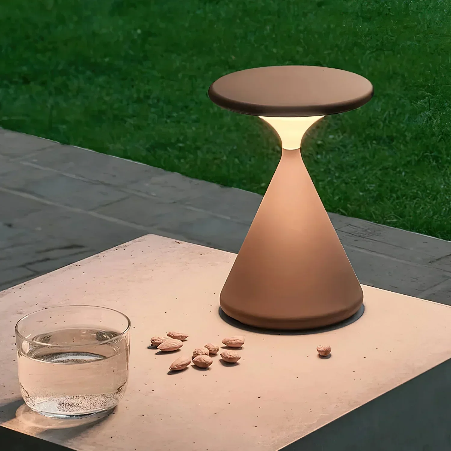 Lampe de table sans fil moderne avec variateur tactile