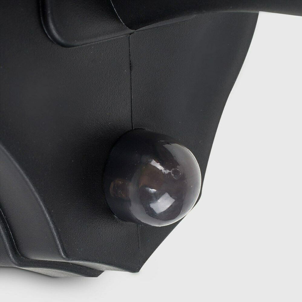 Klasyczna lampa ogrodowa na ścianę z czujnikiem i szkłem