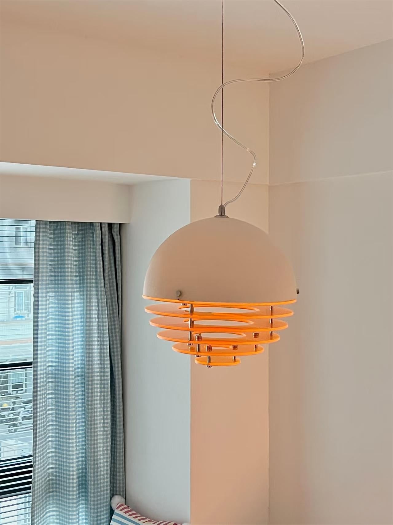 Moderne hanglamp Sunset met lamp in Bauhaus-stijl