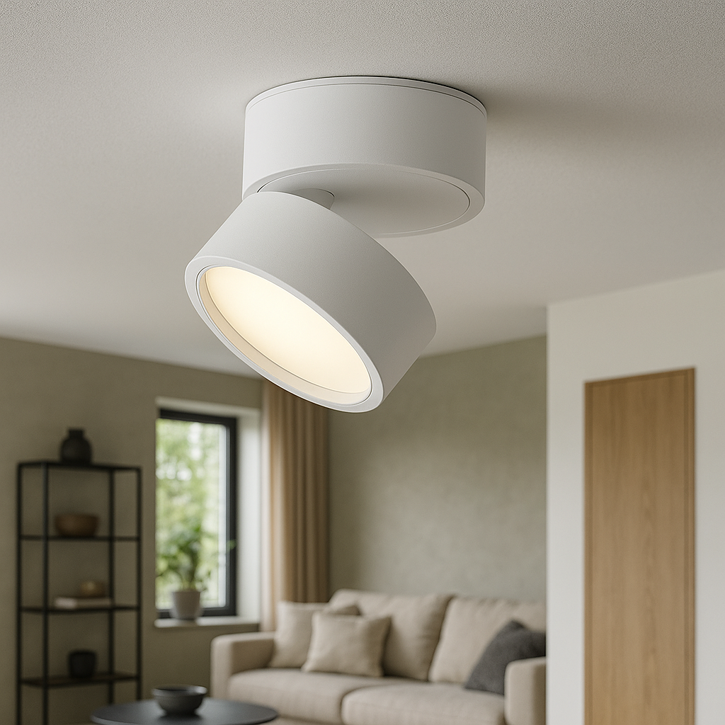 Nowoczesna elegancka lampa sufitowa