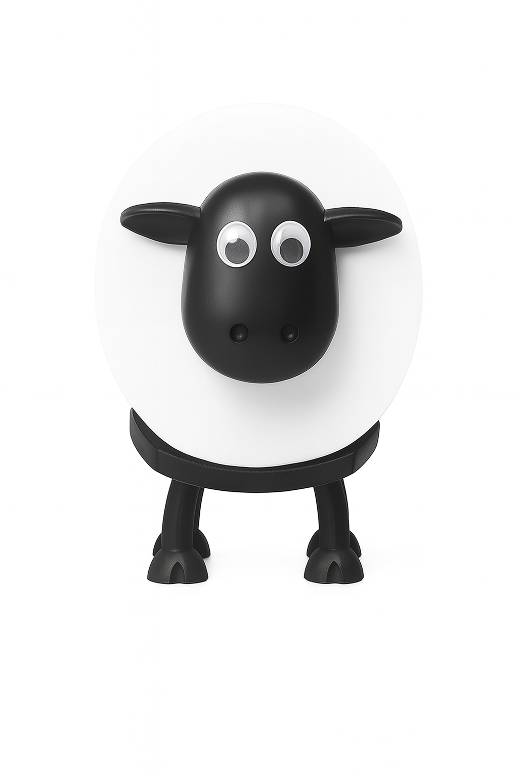 Uchwyt na papier toaletowy w formie stojącej owcy