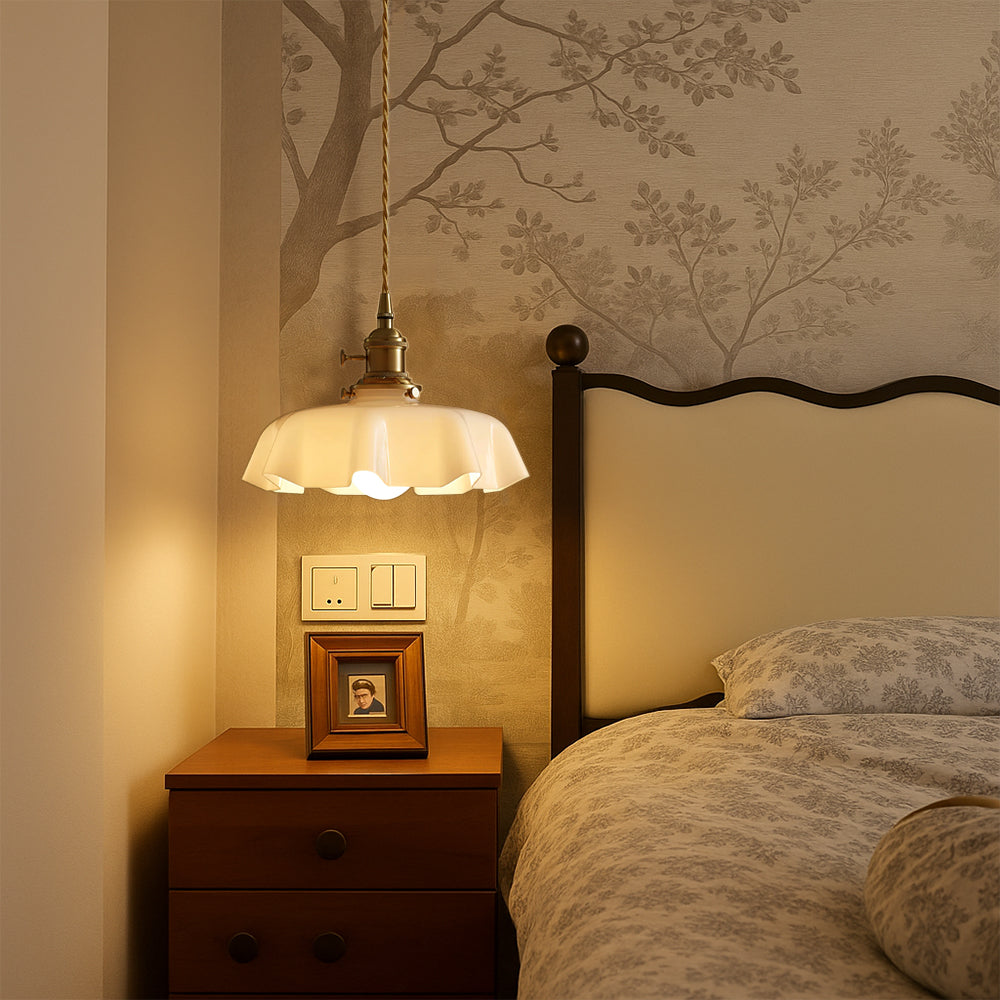 Lampa wisząca w stylu vintage francuskim