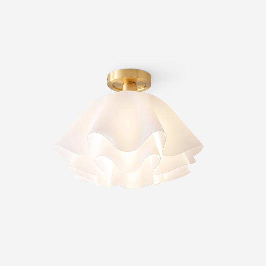 Lampa sufitowa Ruffle Flush Mount