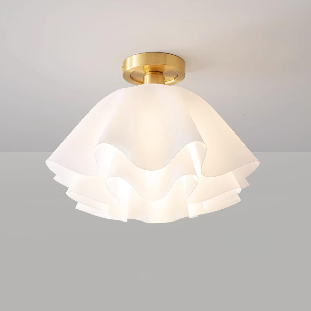 Lampa sufitowa Ruffle Flush Mount
