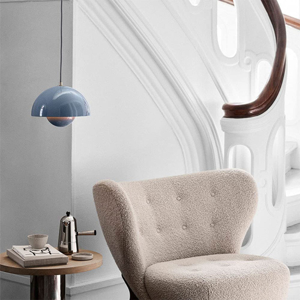 Nowoczesna półokrągła kolorowa lampa wisząca