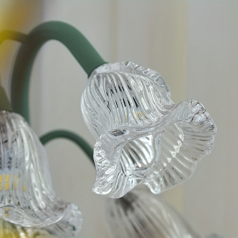 Lampa Stołowa w Kształcie Kwiatów