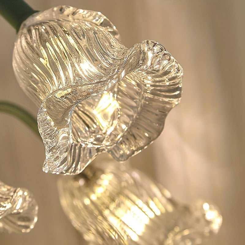 Lampa Stołowa w Kształcie Kwiatów