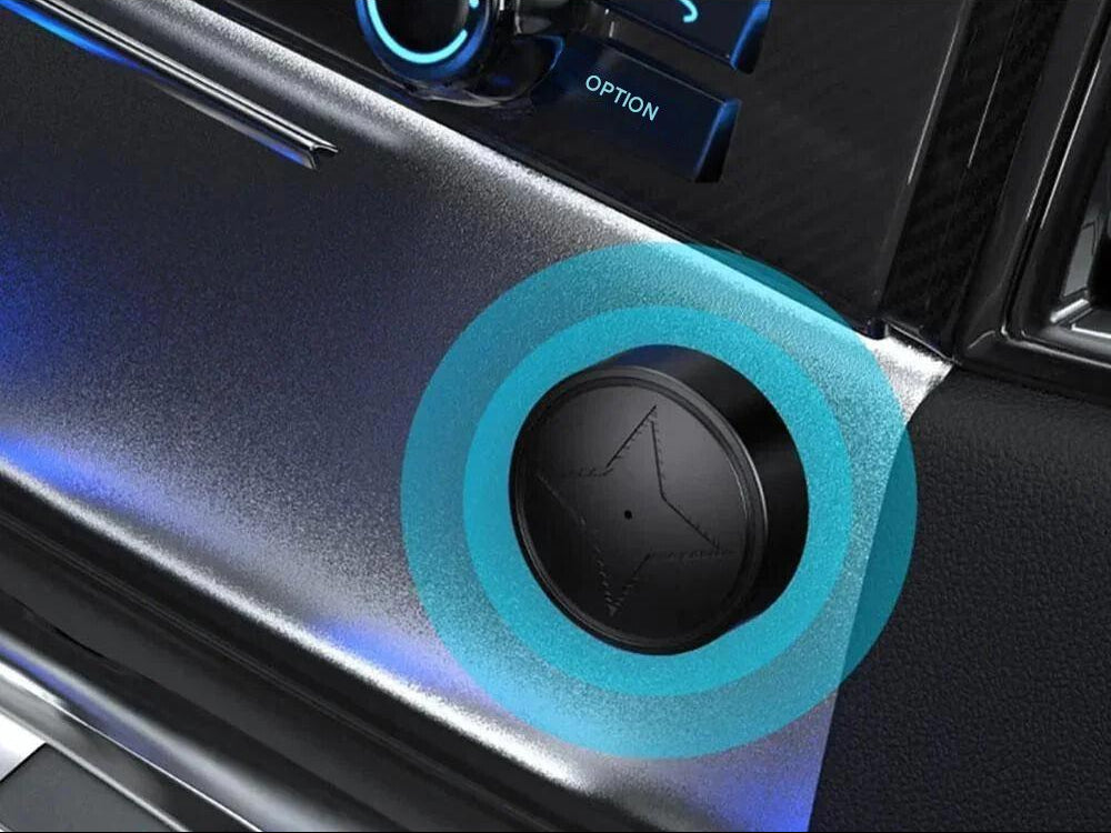 Magnetyczne urządzenie lokalizujące z okrągłą obudową