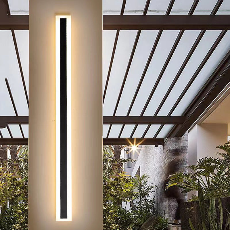 Nowoczesna Pionowa Zewnętrzna Lampa LED