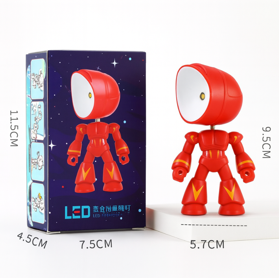 Lampe de bureau LED moderne inspirée d'un robot