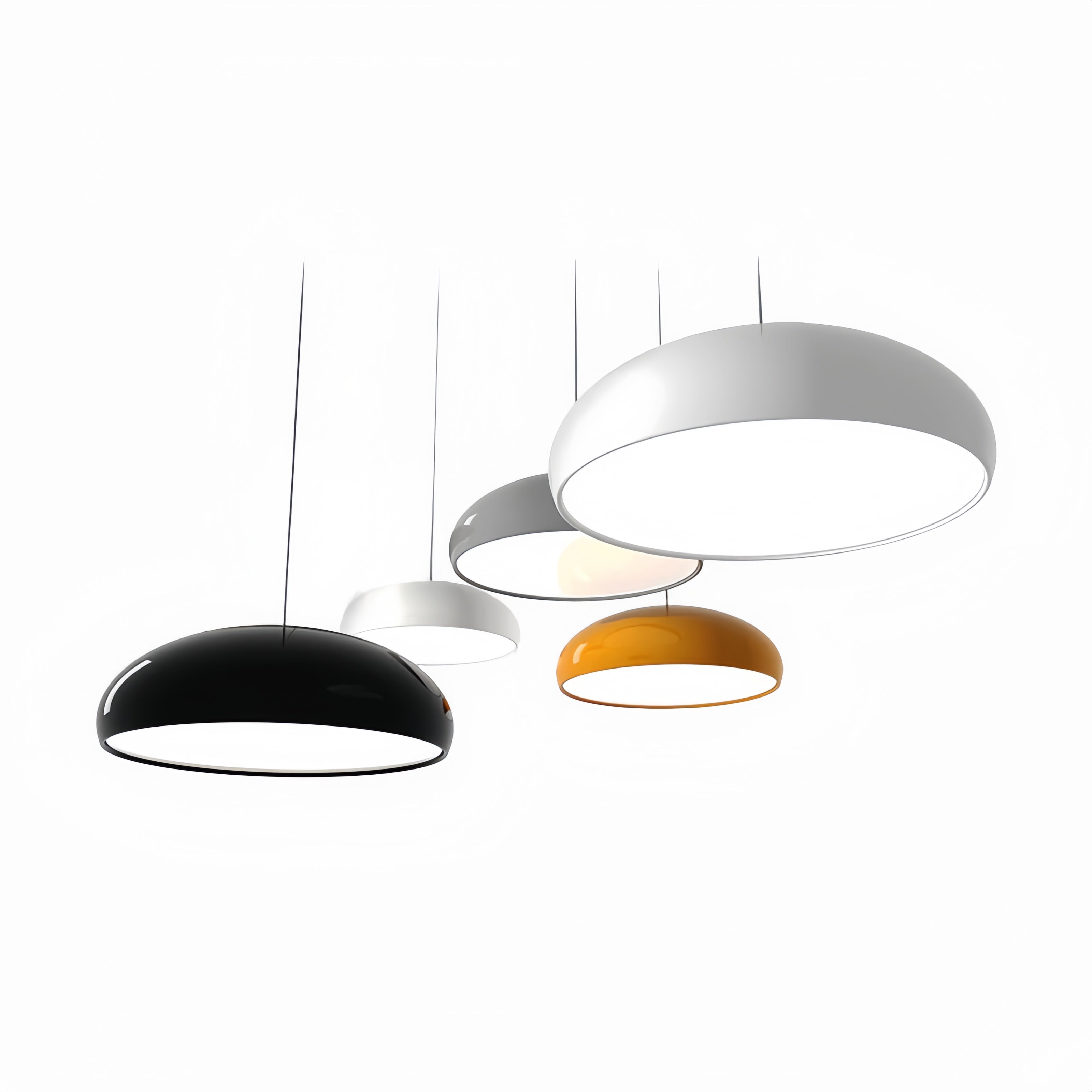 Decoratieve hanglamp in modern-retrostijl
