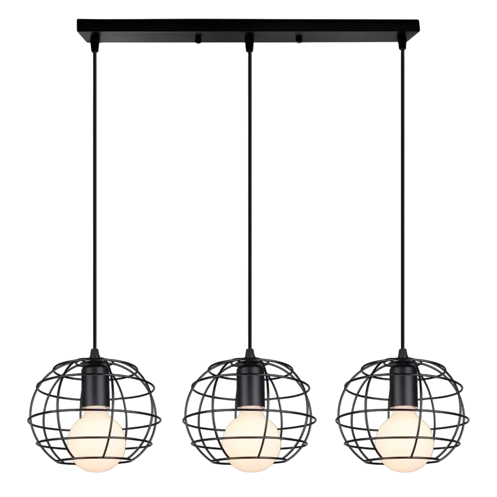 Minimalistyczna lampa wisząca na stół jadalny