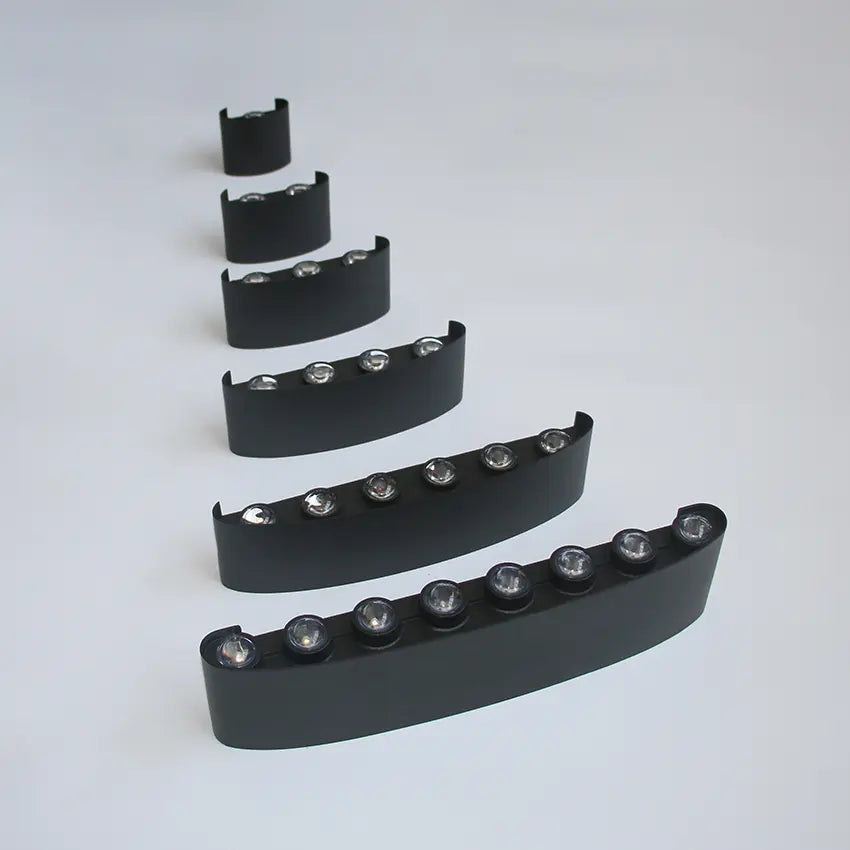 Moderne wandlamp LED boven–onder