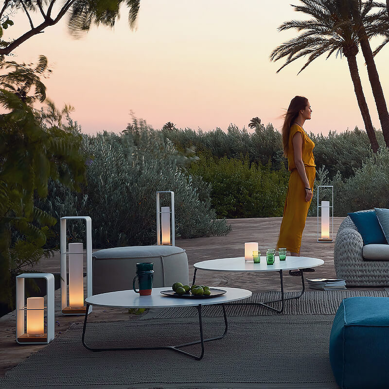 Moderne buiten-zonnetafel-lamp