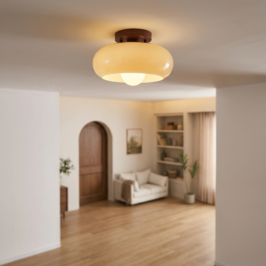 Émile – Francuska lampa sufitowa Bauhaus