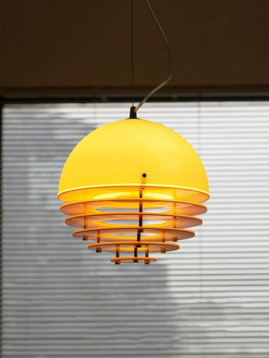 Moderne hanglamp Sunset met lamp in Bauhaus-stijl