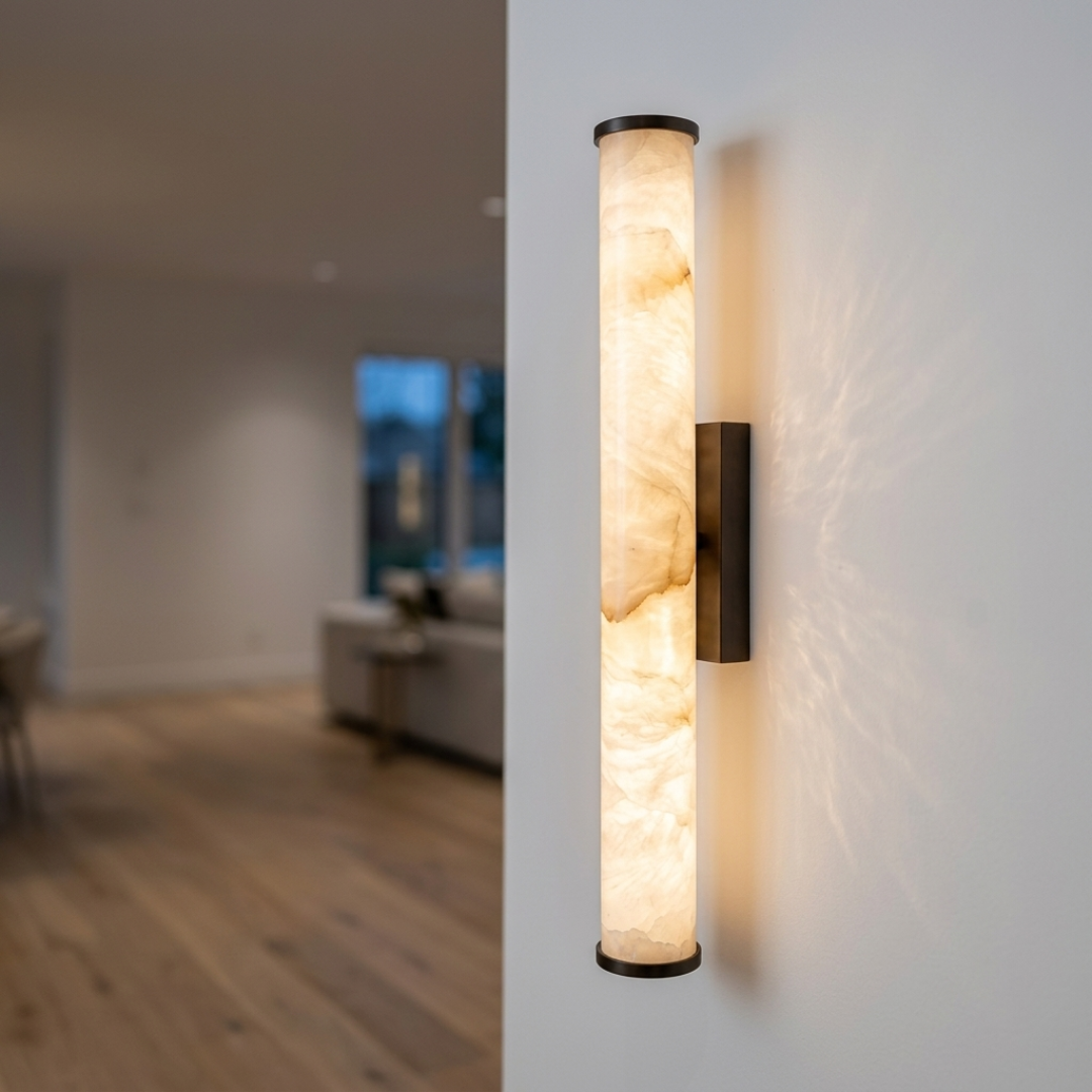 Aurelia – Kinkiet LED z efektem alabastru