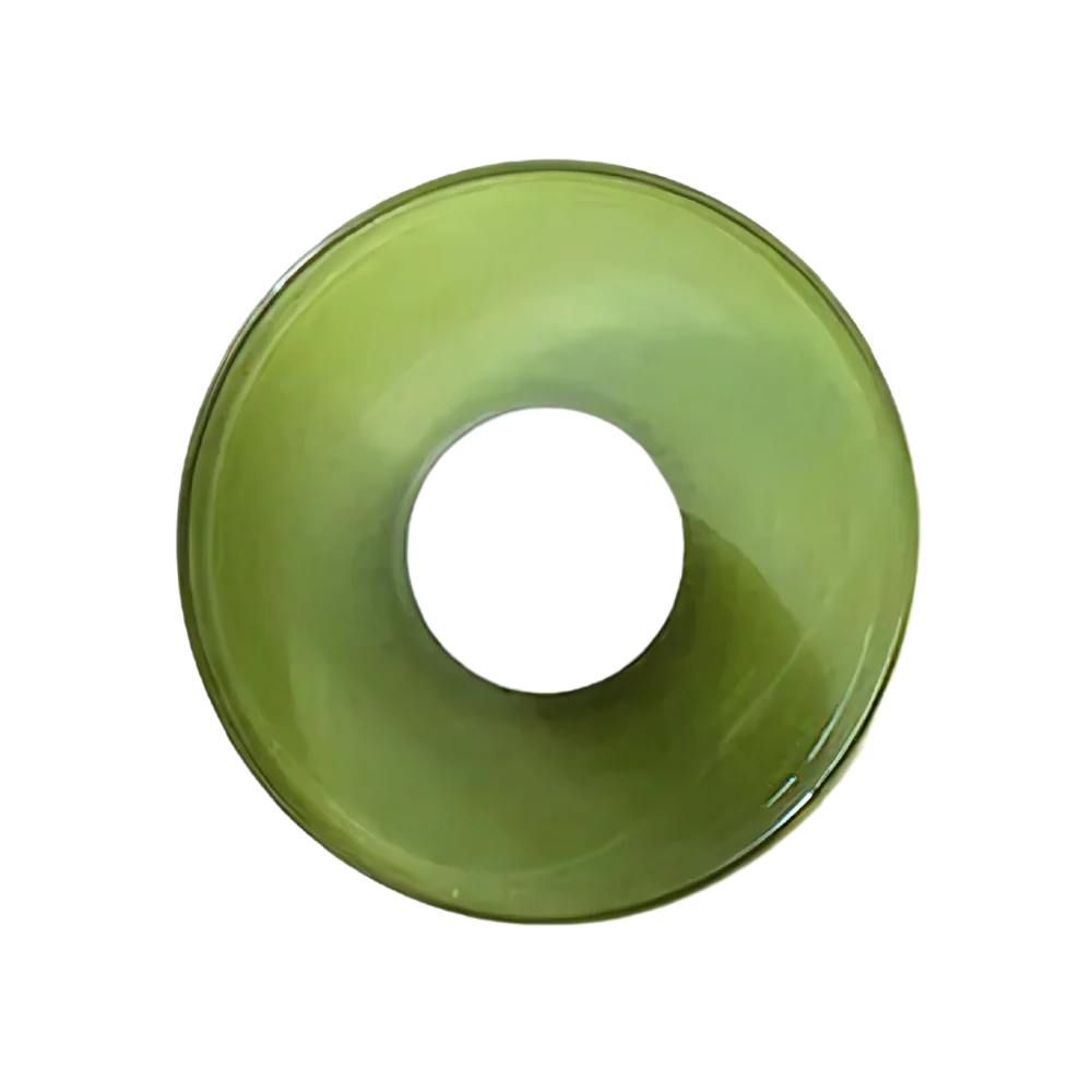 Lampe en verre à DEL en forme de disque pour mur ou plafond