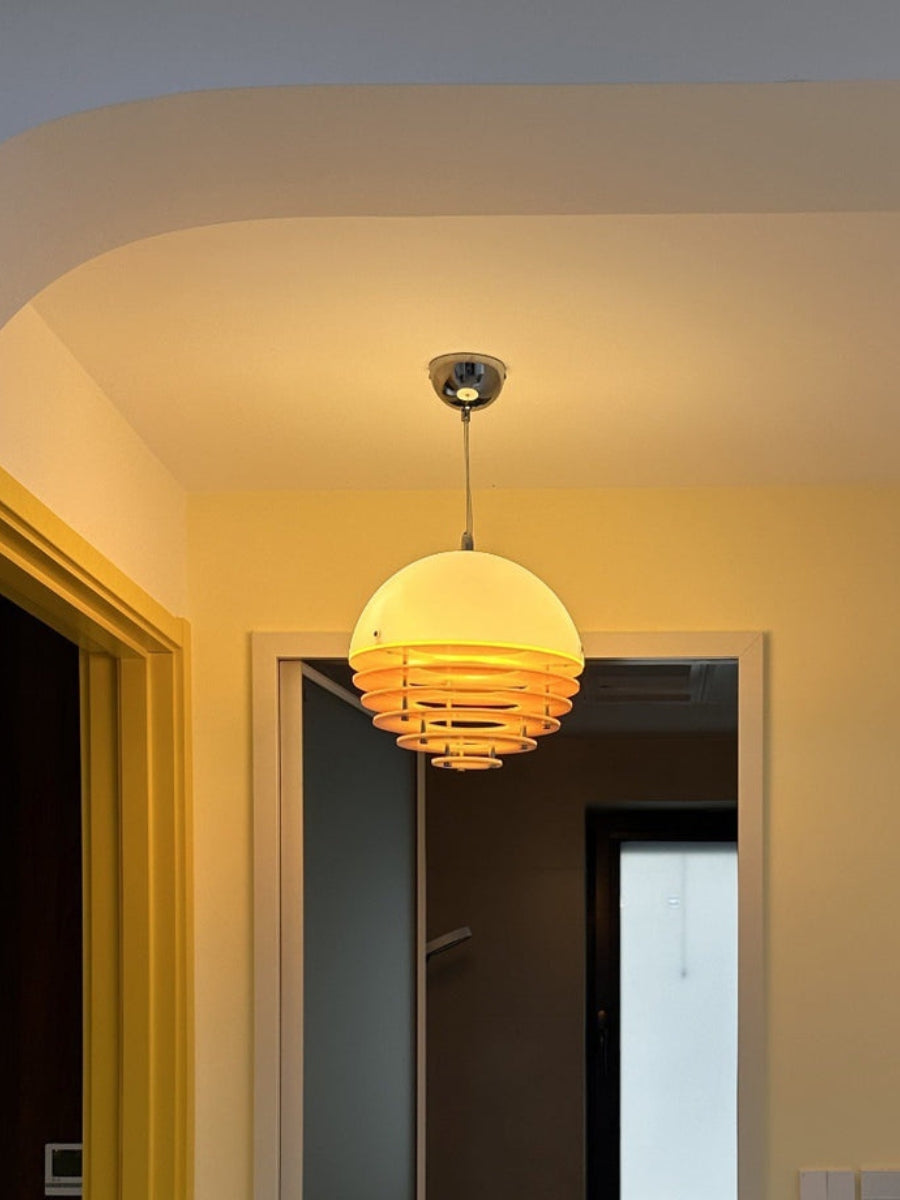 Moderne hanglamp Sunset met lamp in Bauhaus-stijl