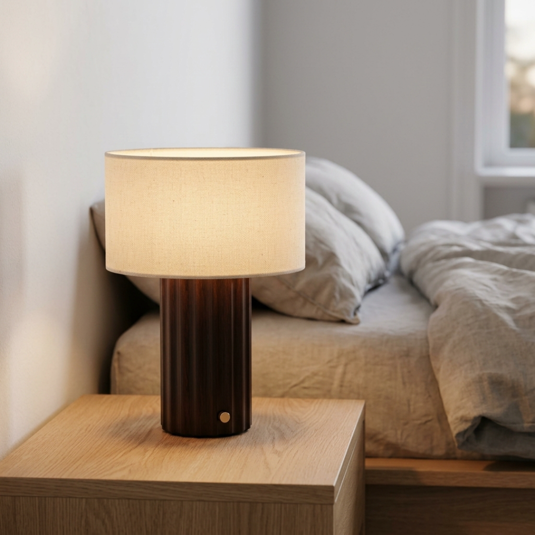 Sana – Designerska bezprzewodowa lampa stołowa Nordic