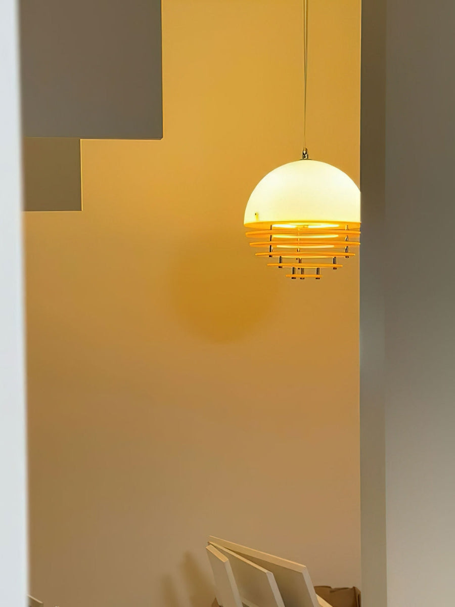 Moderne hanglamp Sunset met lamp in Bauhaus-stijl