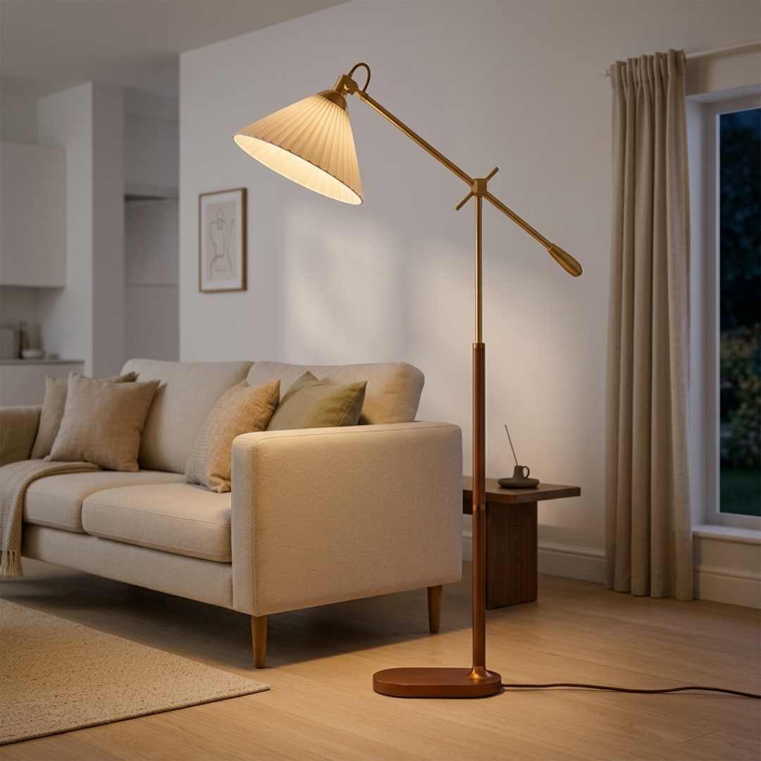 Aureo – Designerska lampa podłogowa