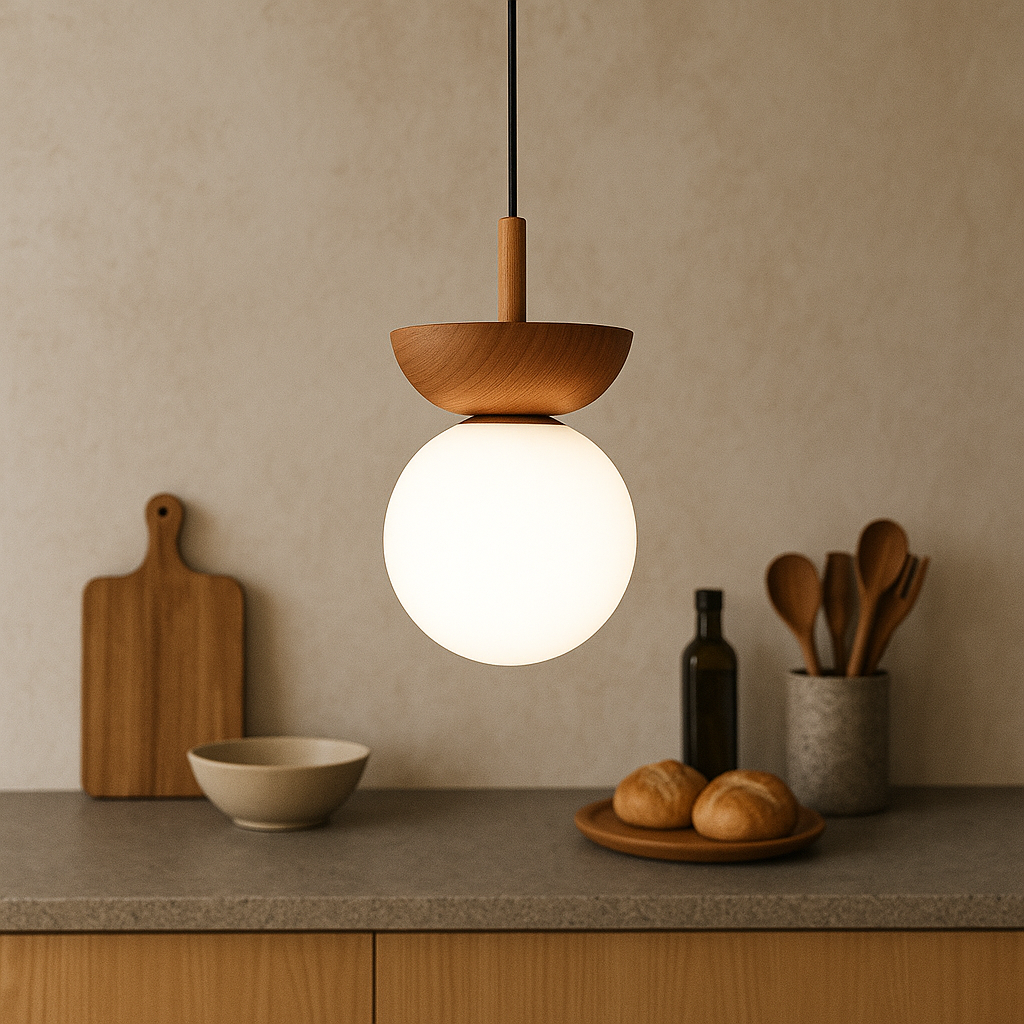 Lampa wisząca Soft Glow Japandi Sphere