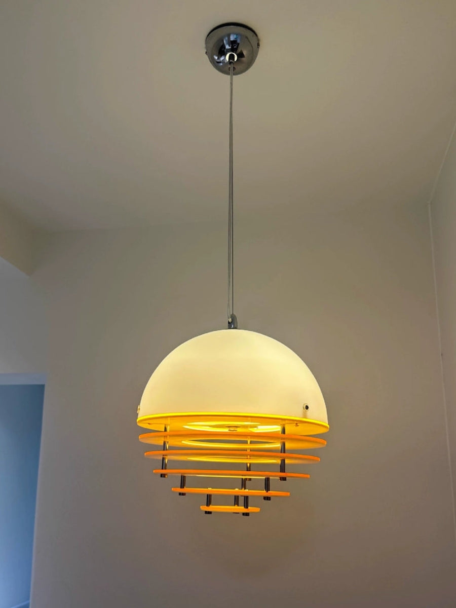 Moderne hanglamp Sunset met lamp in Bauhaus-stijl