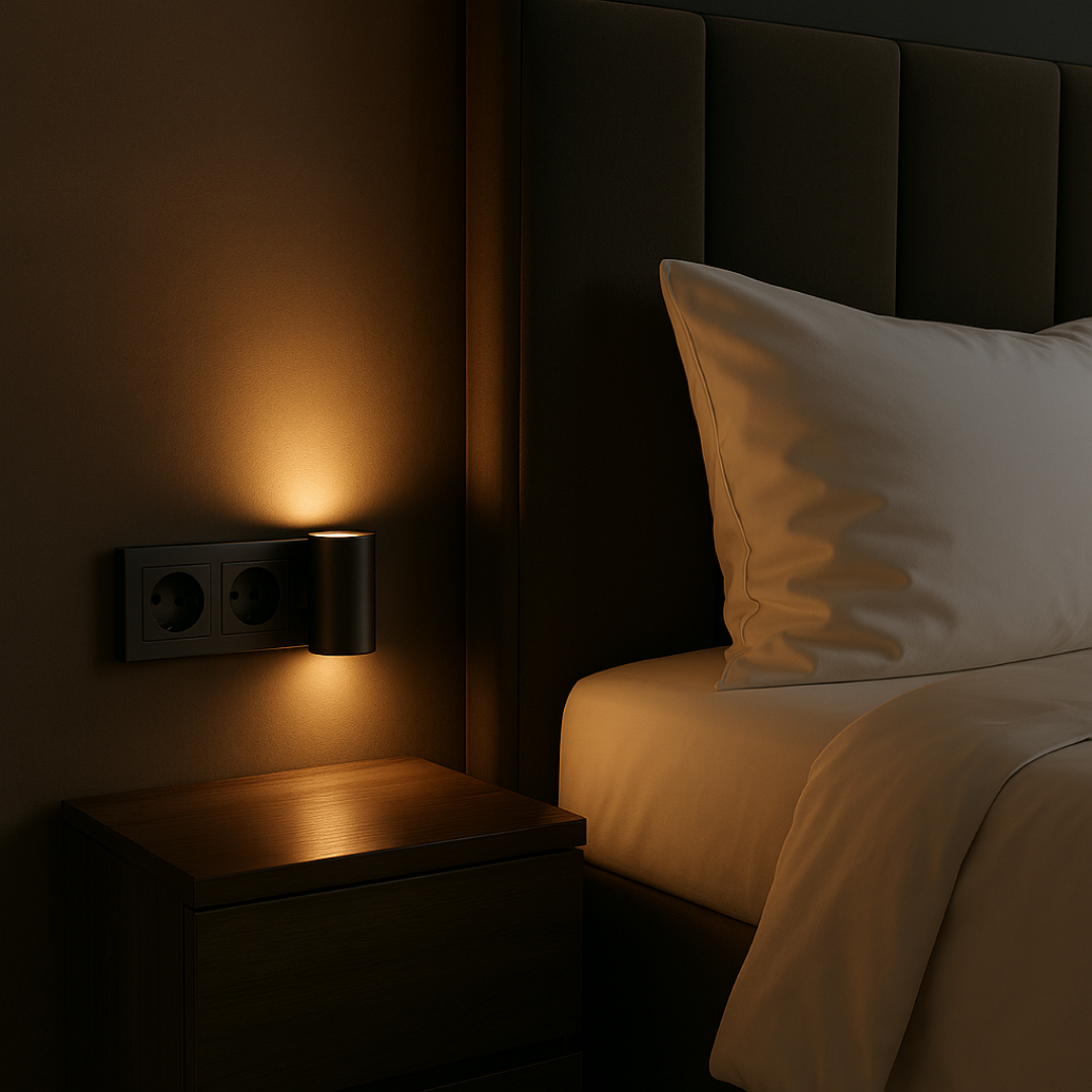 Lampe de branchement LED de luxe avec réglage de la luminosité