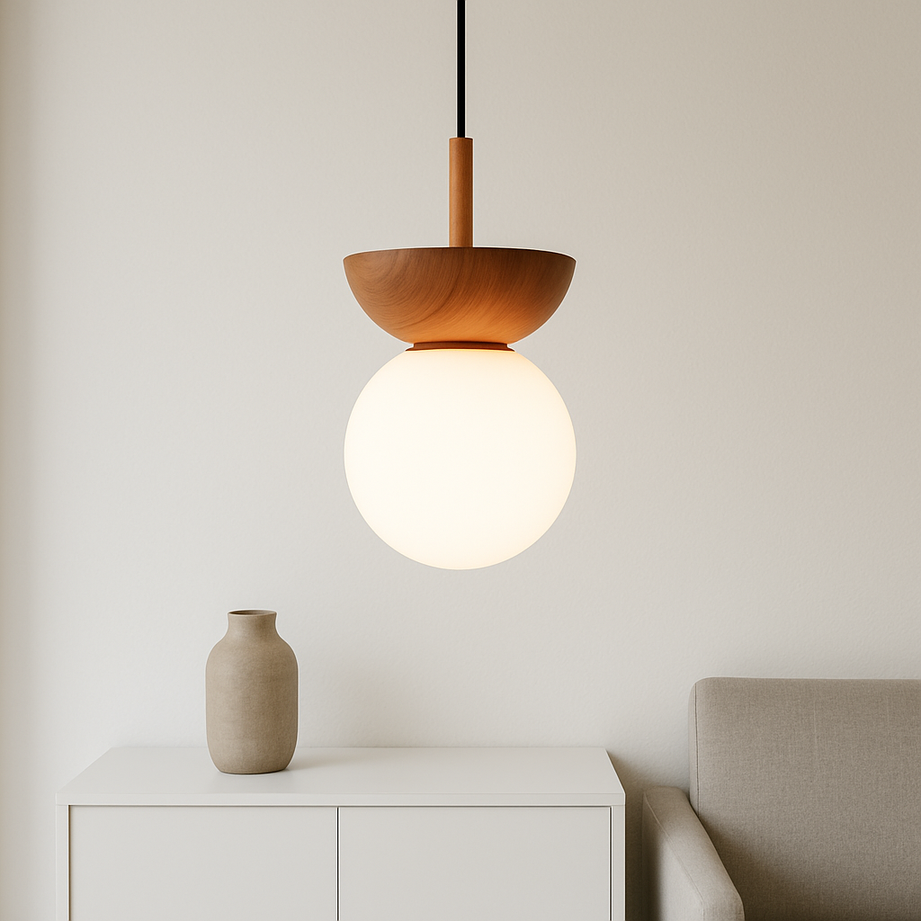 Lampa wisząca Soft Glow Japandi Sphere