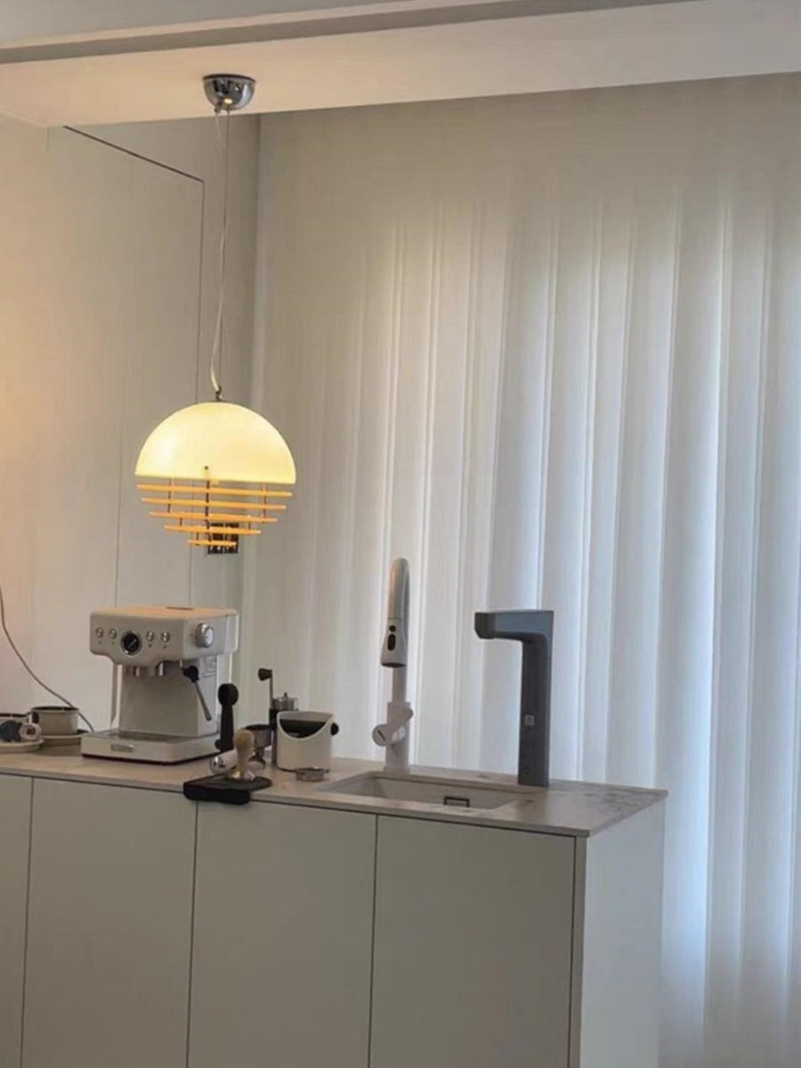Moderne hanglamp Sunset met lamp in Bauhaus-stijl