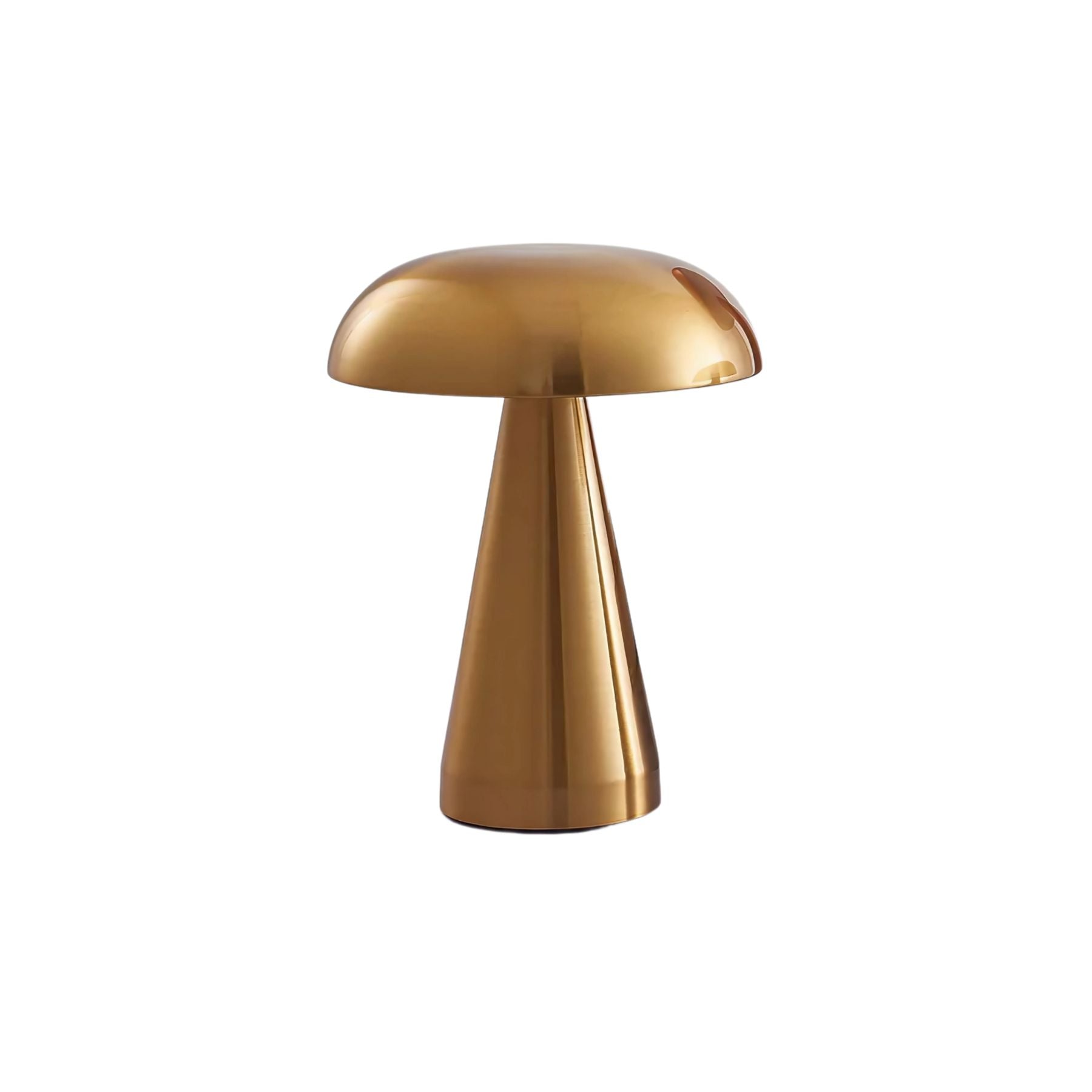 Lampe de table en métal moderne en forme de champignon