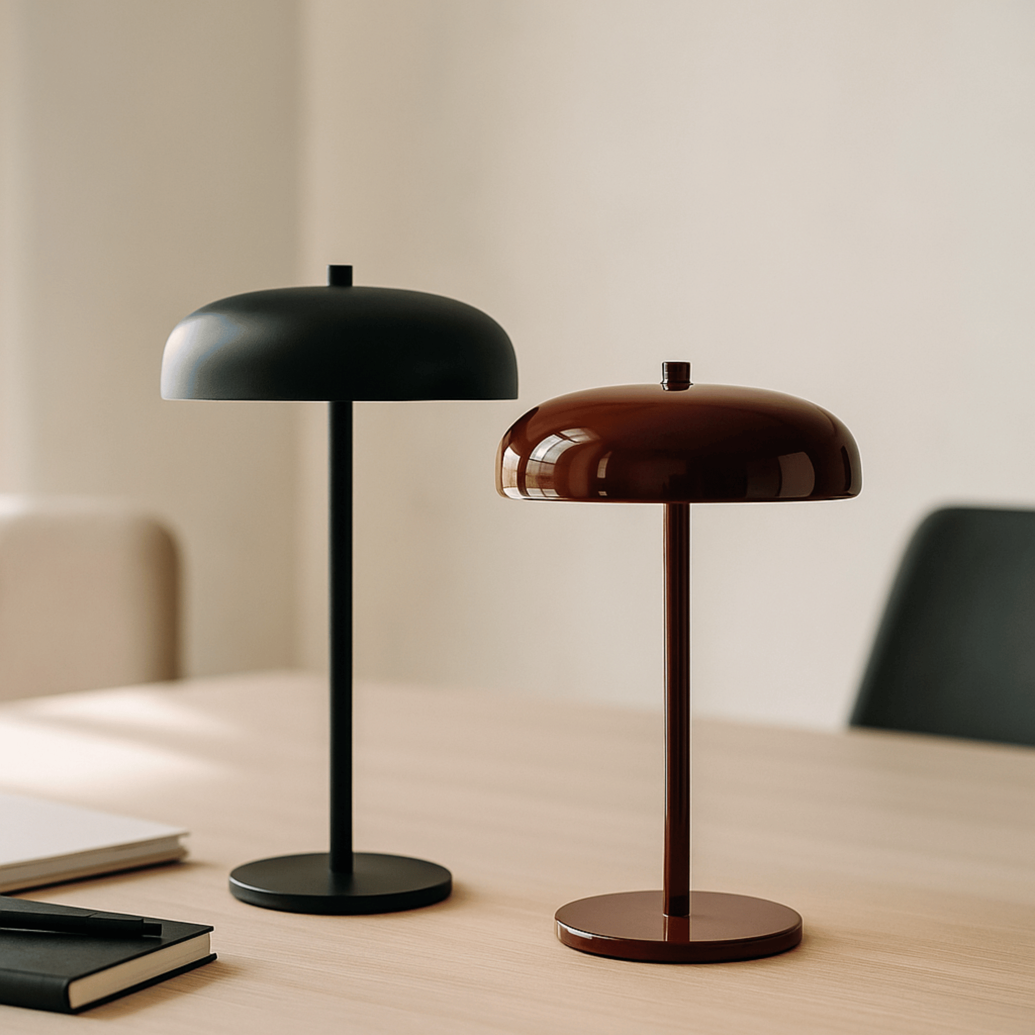 LED-tafellamp met aanraakfunctie en oplaadbare batterij