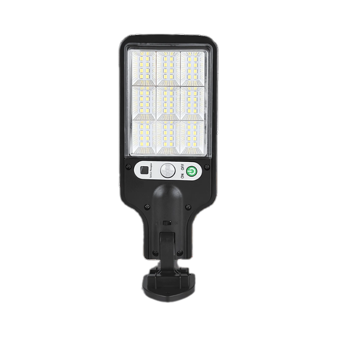 Lampe solaire LED de jardin avec détecteur de mouvement et télécommande